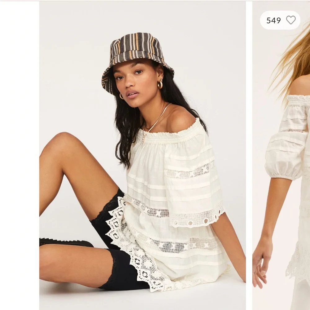 NWOT Free People Sounds of Summer Tunic (size XS) - Picture 5 of 14